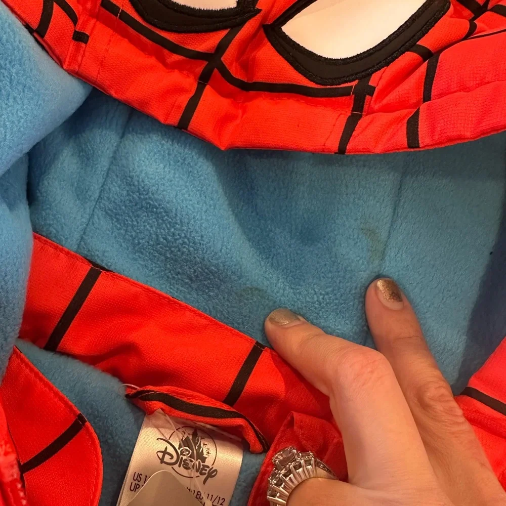 Disney Spider man Kids zip up sweatshirt or costume brand new with tags - Picture 16 of 16